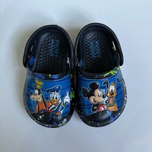 Disney Kids Slippers - Black and Blue